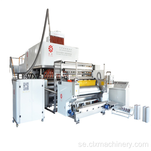 2000 mm PE -stretchfilm Tre extruderutrustning